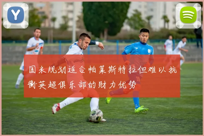 国米规划适合帕莱斯特拉但难以抗衡英超俱乐部的财力优势