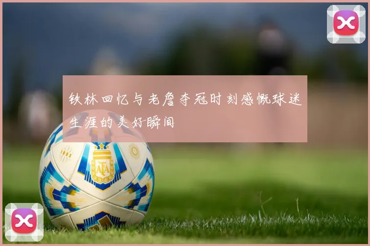 铁林回忆与老詹夺冠时刻感慨球迷生涯的美好瞬间